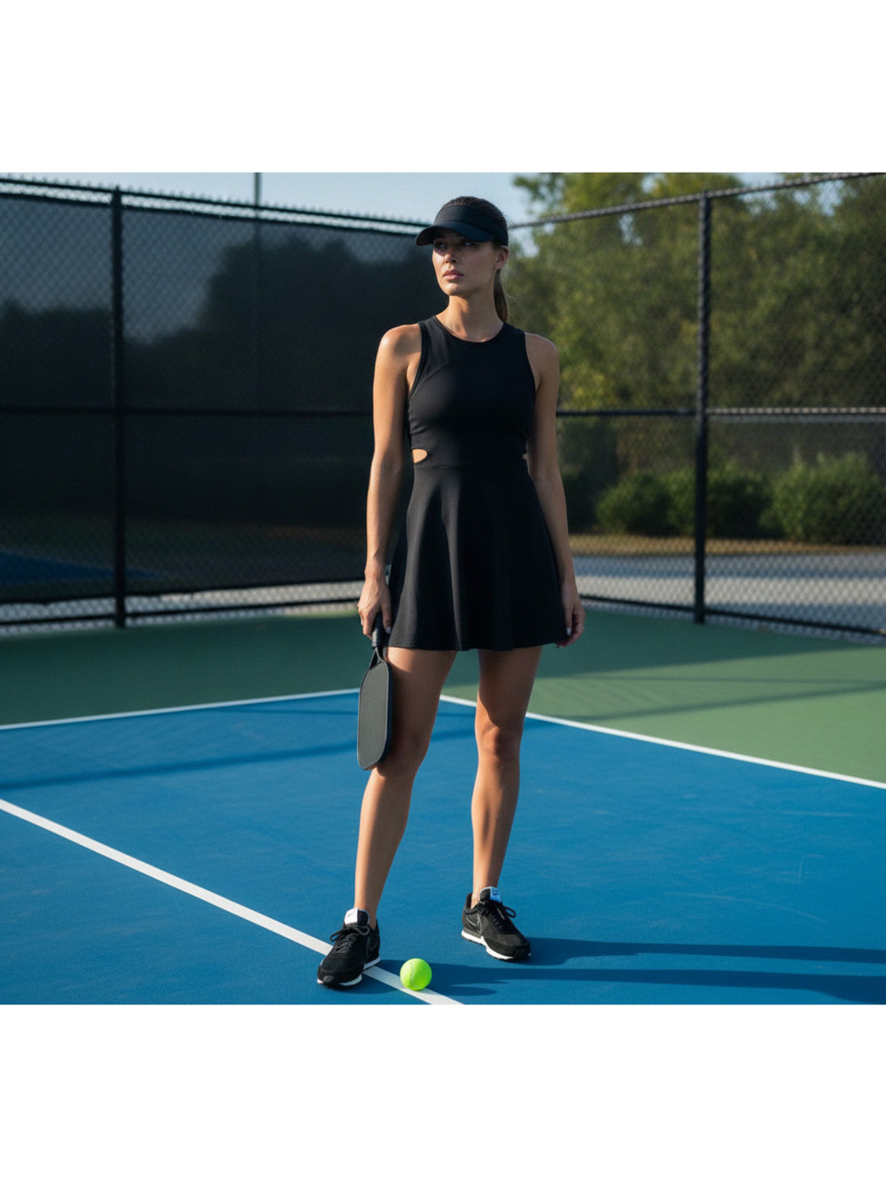 Nike N.354 Black Retro Running Sneakers